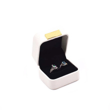 Packaging Gift Box Wholesale Custom Logo Jewelry Box Leather Ring Box